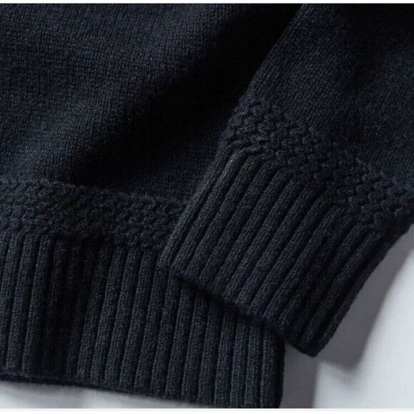 Taylor Stitch Ventana Sweater In Navy Merino Wool XS 36 Unisex NWT - Picture 10 of 15